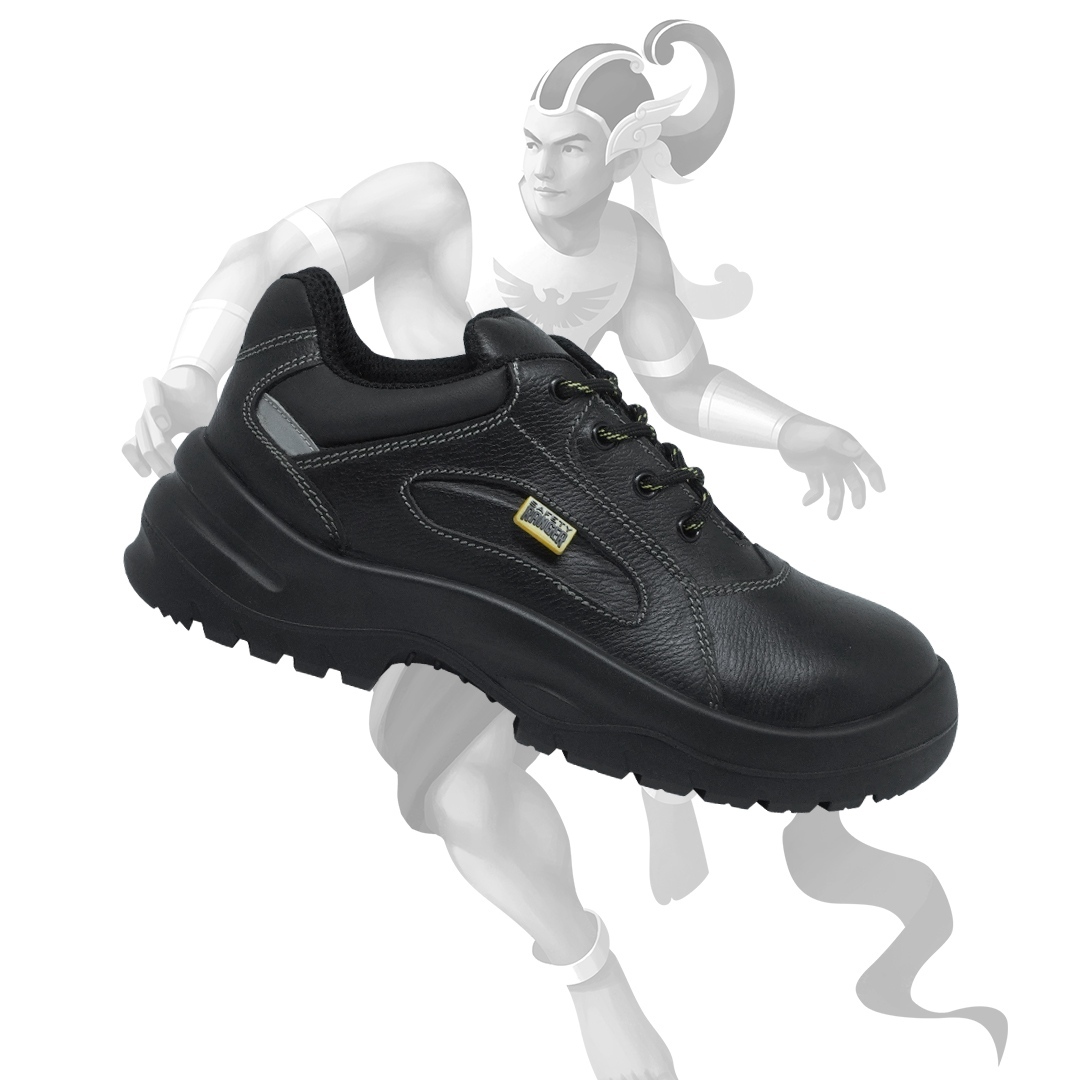Sepatu safety lokal variant hitam