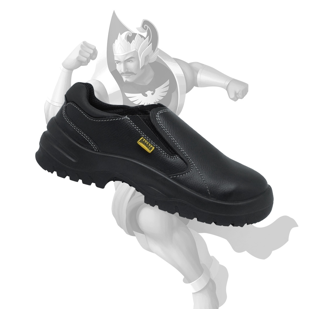 Sepatu Safety Ranger Kaca Hitam