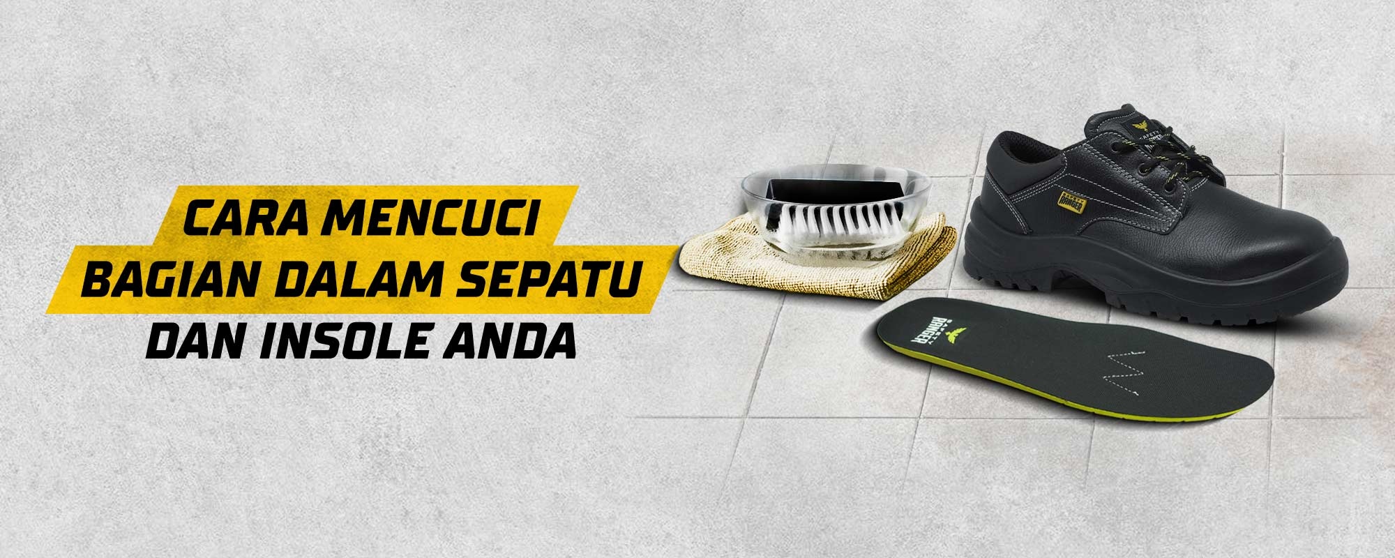 Cara Mencuci Bagian Dalam Sepatu Dan Insole Anda