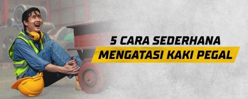 5 Cara Sederhana Mengatasi Kaki Pegal