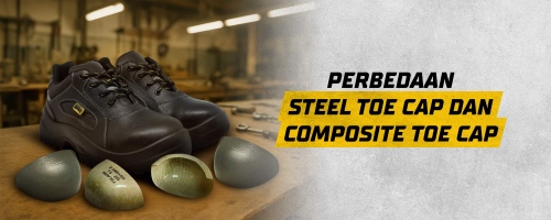 Perbedaan Steel Toe Cap dan Composite Toe Cap